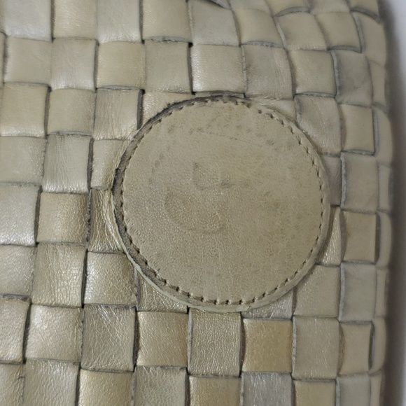 Carlos Falchi Metallic Woven Crossbody - Picture 3 of 8